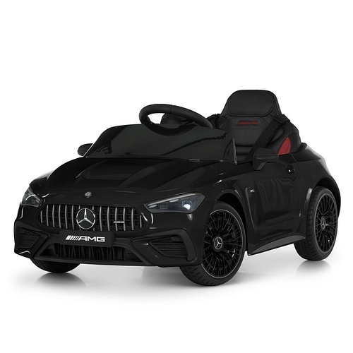 Електромобіль Mercedes дитячий (р/к, 4мотори:2х25W, 2х30W, 1акум12V9AH, MP3, BLUETOOTH) Bambi M 6292EBLR-2 Чорний