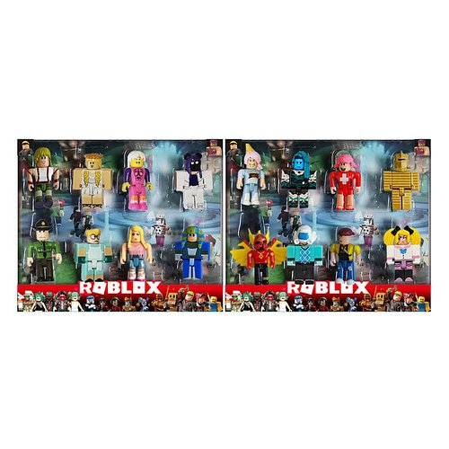Ігровий набір героїв Roblox (2 види, 8 фігурок, висота 8.5 см, рухомі кінцівки, в коробці) WL 24037