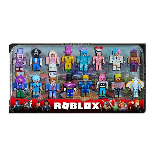 Ігровий набір героїв Roblox (16 фігурок, висота 5.5 см, рухомі кінцівки, в коробці) WL 23197