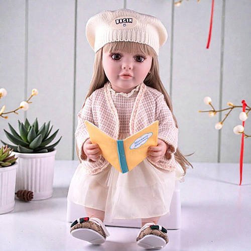 Лялька інтерактивна велика WToys (висота 55 см, пульт, рухає кінцівками, відповідає на питання, мелодії, повторюшка) TK 2557-32