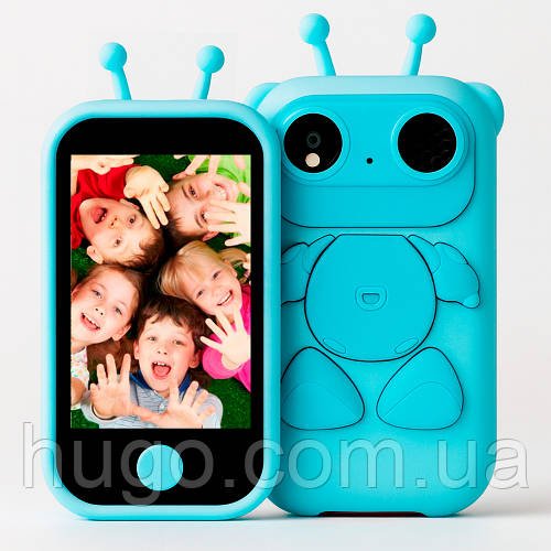 Сенсорний фотоапарат для дітей Q13, Блакитний / Ігровий смартфон для дітей / Дитячий фотоапарат-телефон