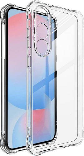 Прозорий чохол MultiCam Samsung Galaxy S25 FE S731 (посилений кутами)
