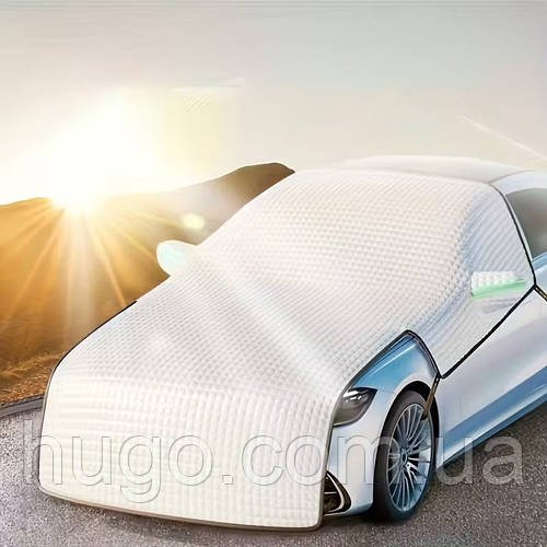 Накидка на лобове скло від снігу 250х230х150 см / Автомобільний чохол на лобове скло / Захисний чохол на лобове скло авто