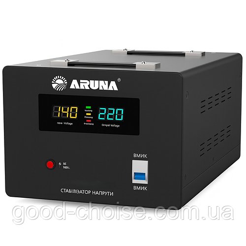 Стабілізатор напруги, 3000 Вт, 140-260 В, ARUNA SDR 5000 SERVO PLUS / Випрямляч напруги