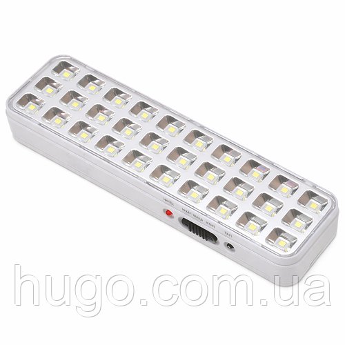 Акумуляторний ліхтар 30LED, YIS-130 / Світлодіодний ліхтар аварійний / LED світильник на акумуляторі