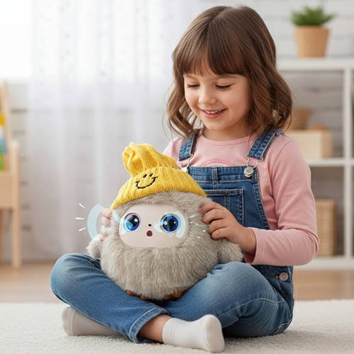 М'яка інтерактивная іграшка зі штучним інтелектом Le Dodo (Ai, діалог, розпізнавання емоцій, клонування голосу) 29444A бежевий