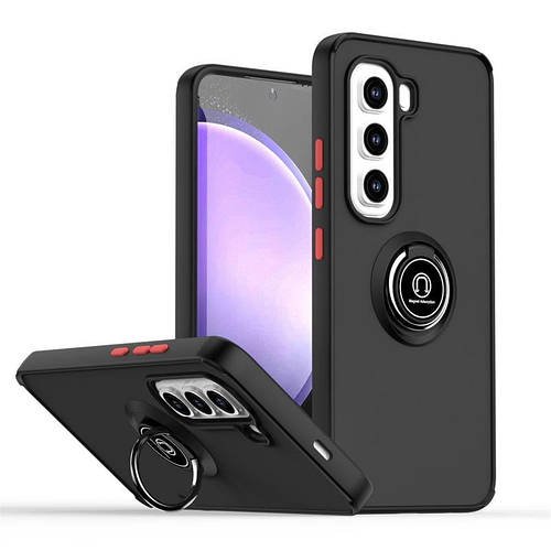 Захисний чохол MatteLuxe Infinix Hot 50 4G (з кільцем) Black