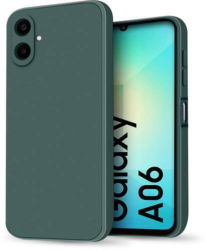 Силіконовий чохол HardCorner Samsung Galaxy A07 A075 (з мікрофіброю) Green