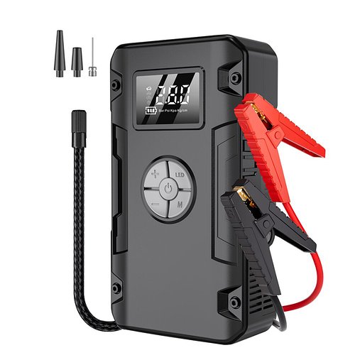 Пускозарядний пристрій з компресором для автомобіля А10 39800 mAh (600А)