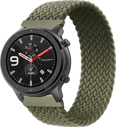 Ремінець Solo Loop для Amazfit GTR 47mm (155 мм) Khaki