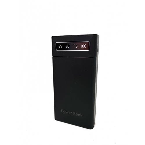 Повербанк Power Bank 20000mAh з індикатором заряду виходом на 2-USB type-с та ліхтариком AT-D7-2 SN27