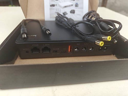 UPS Power Bank для роутерів і відеокамер (DC1018P) (5V/9V/12V+USB 10400mAh) Лучшая цена