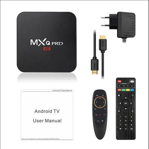 Смарт TV-приставка EL-TV Box MXQ Pro Підтримка 4K Ultra HD 2+16 ГБ SN27