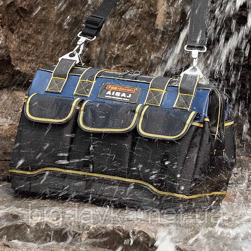 Водонепроникна сумка для інструментів з посиленим дном  Синій