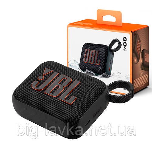 Колонка портативна JBL GO4  Чорний