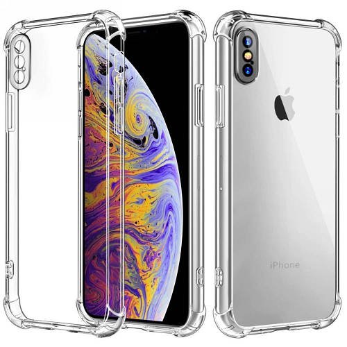 Прозорий чохол iPhone XS (посилений кутами) Ultra Air