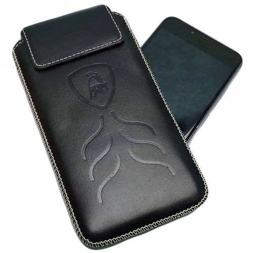 Чохол універсальний з витяжкою Lamborghini-5.5 (8.5х16.5 см) Black
